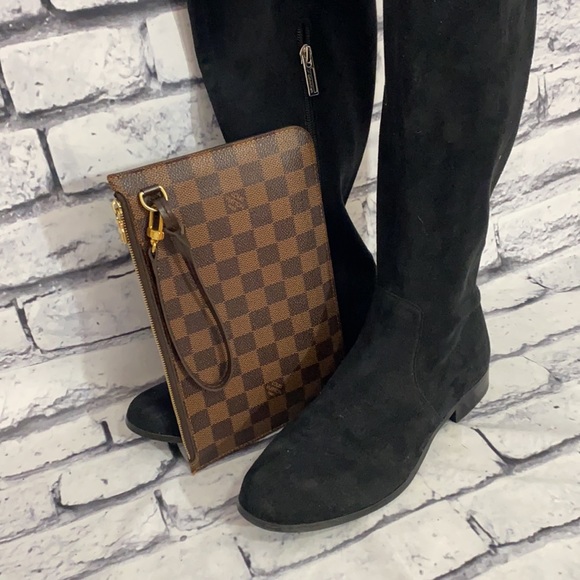 Calvin Klein suede over the knee boots - Picture 2 of 7